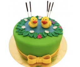 Tort Urodzinowy z kaczkami