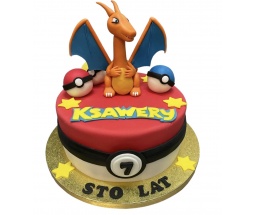 Tort Urodzinowy Pokemon Smok