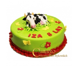 Tort Urodzinowy Krowa