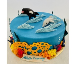 Tort dla dzieci Delfiny nr.2