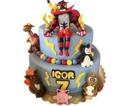Tort Urodzinowy Pokemony 2