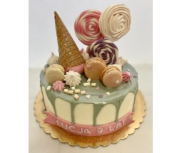 .Tort "Candy Blue"