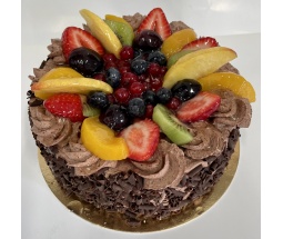 Tort klasyczny nr.5 "czekoladowy z owocami"